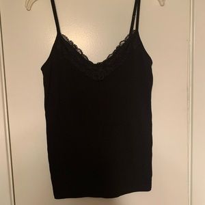 Lace trim camisole